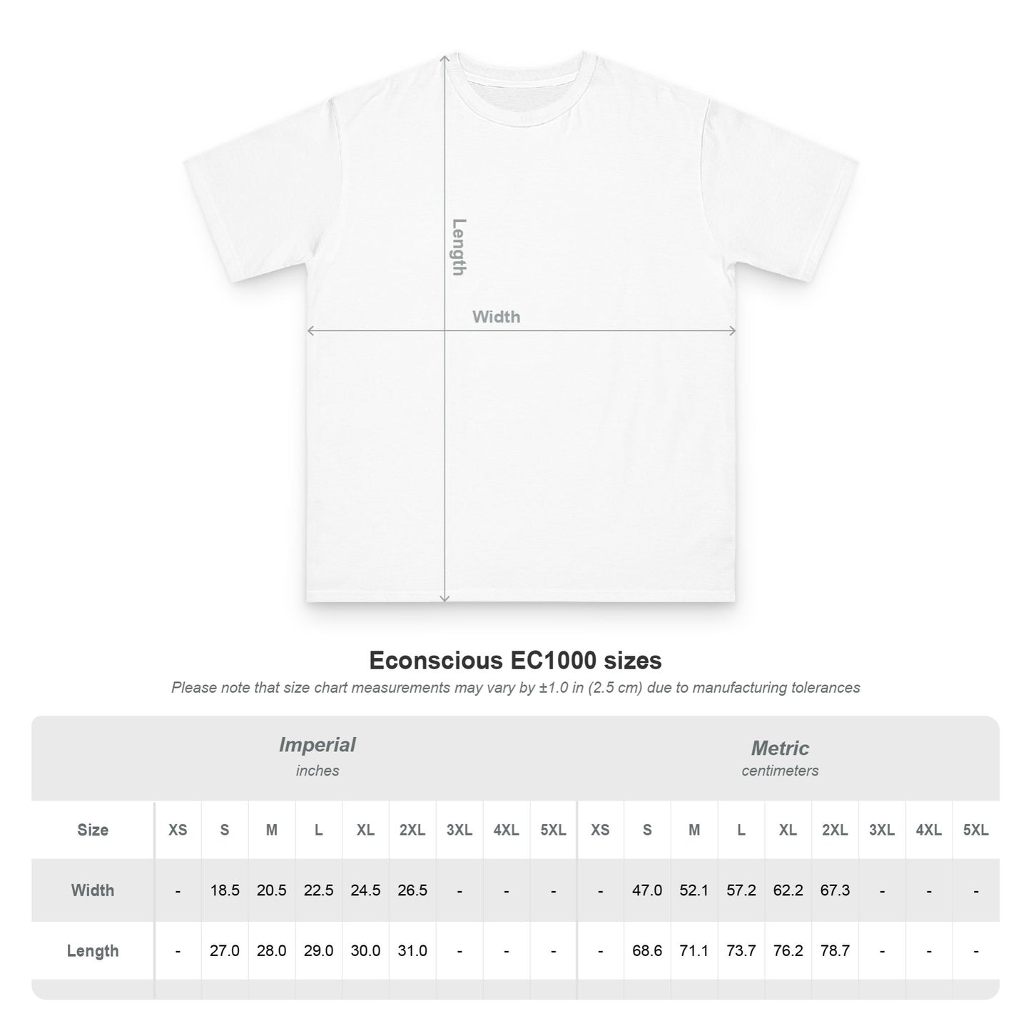 Organic Unisex Classic T-Shirt