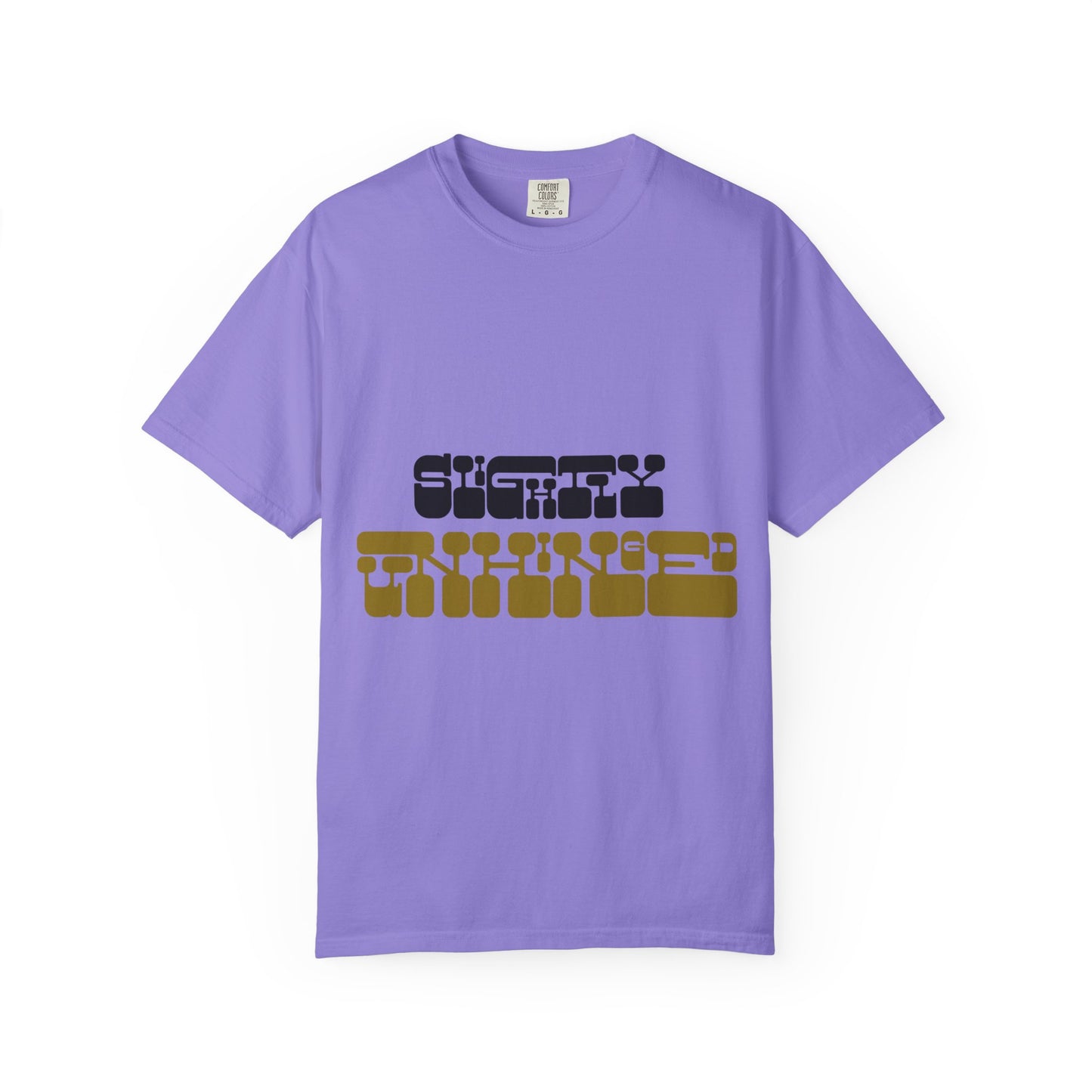 Retro Block Text T-Shirt — "Slightly Outnumbered" Graphic Tee