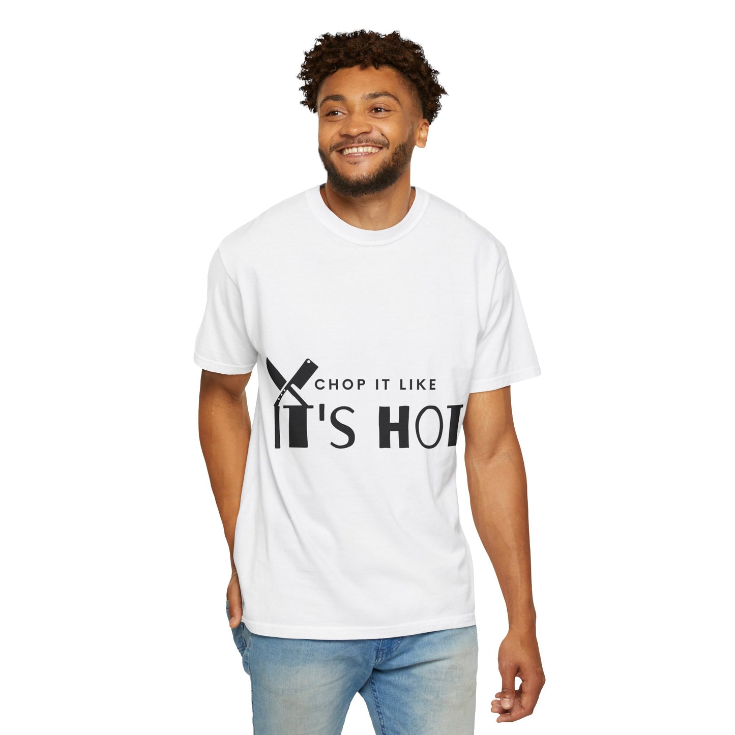 Chef T‑Shirt — "Chop It Like It's Hot" Funny Cooking Shirt