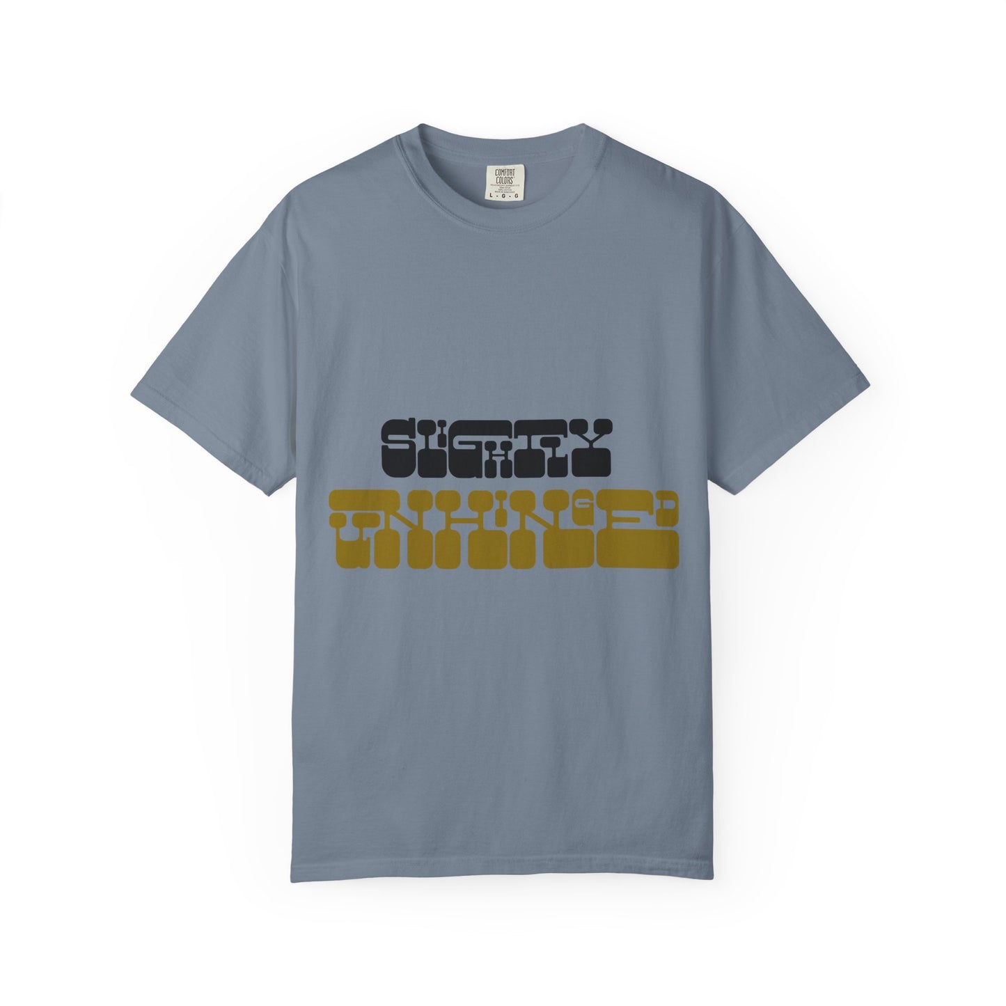 Retro Block Text T-Shirt — "Slightly Outnumbered" Graphic Tee