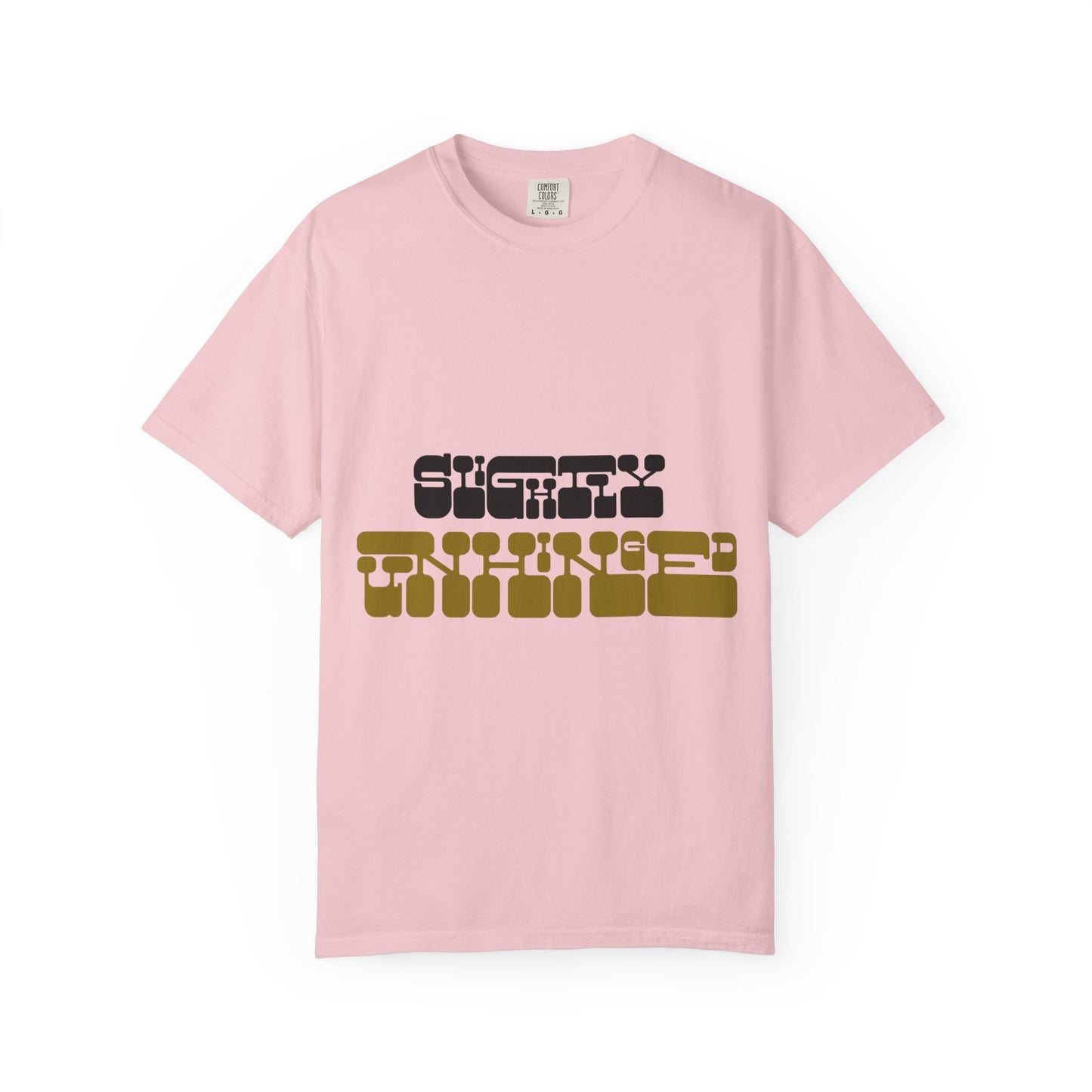 Retro Block Text T-Shirt — "Slightly Outnumbered" Graphic Tee