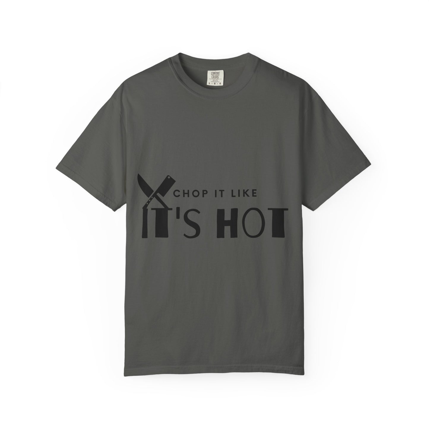 Chef T‑Shirt — "Chop It Like It's Hot" Funny Cooking Shirt