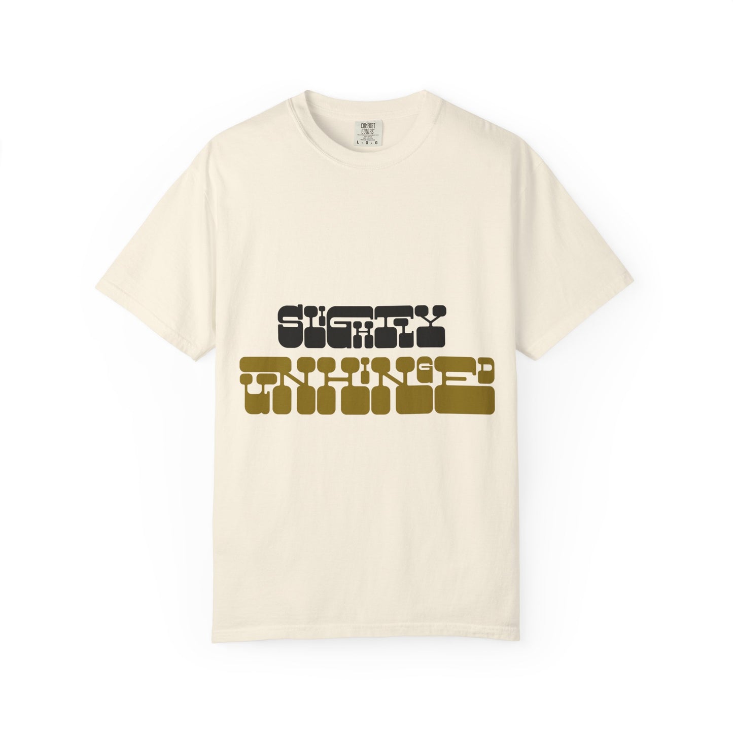 Retro Block Text T-Shirt — "Slightly Outnumbered" Graphic Tee