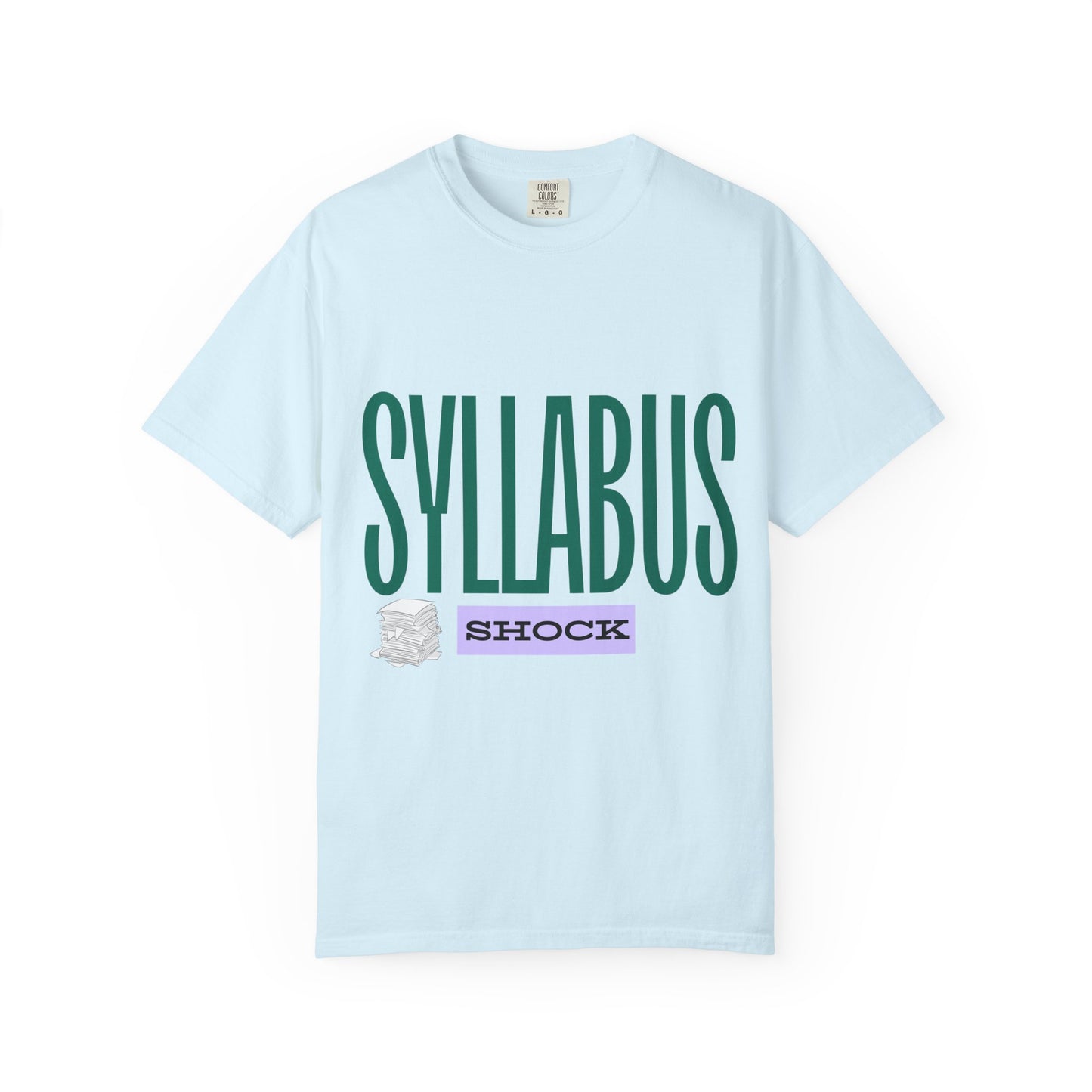 Syllabus Shock T-Shirt — Funny College Syllabus Tee for Students & Professors