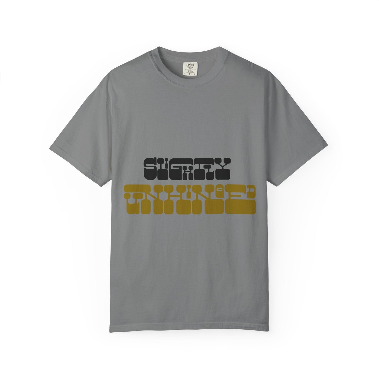 Retro Block Text T-Shirt — "Slightly Outnumbered" Graphic Tee