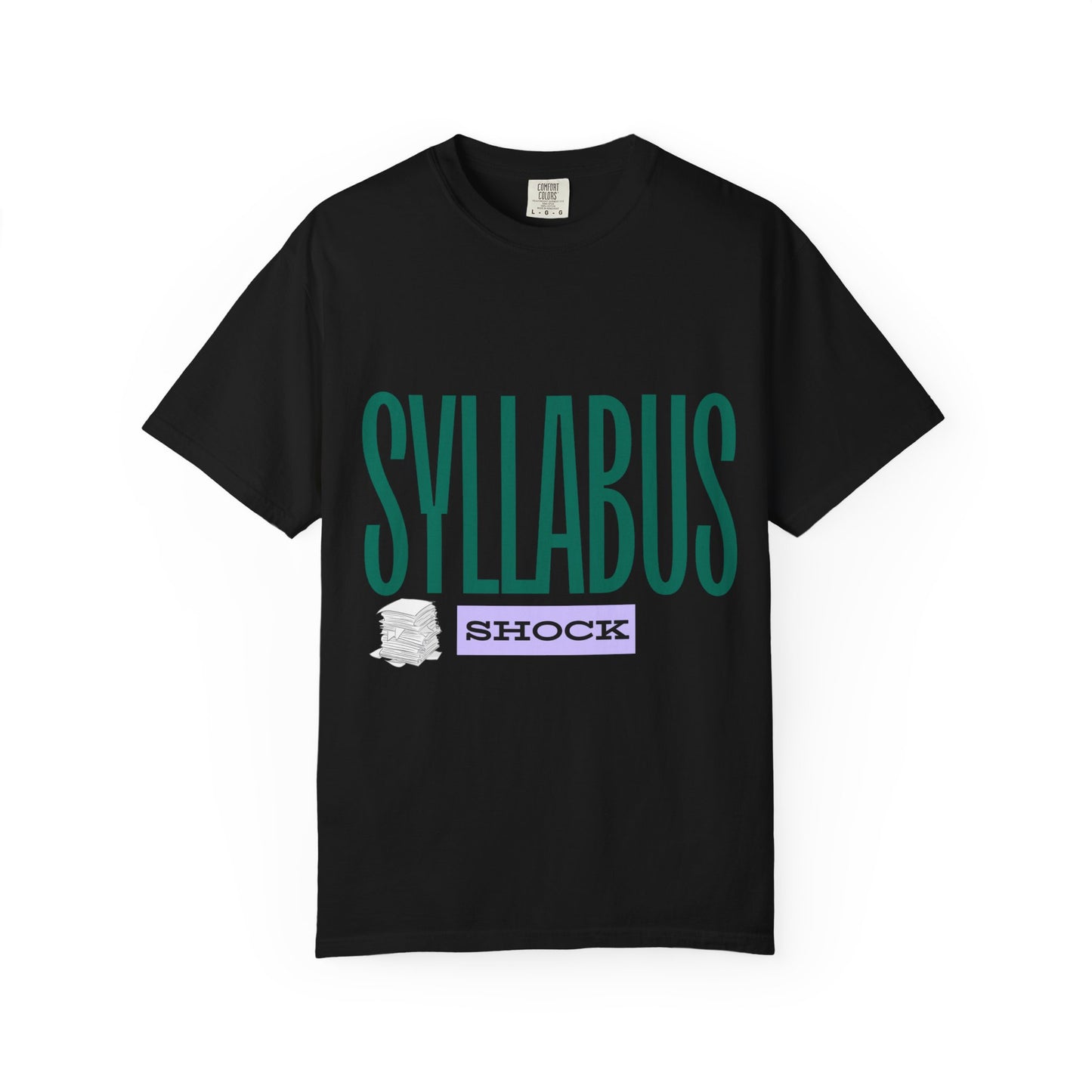 Syllabus Shock T-Shirt — Funny College Syllabus Tee for Students & Professors