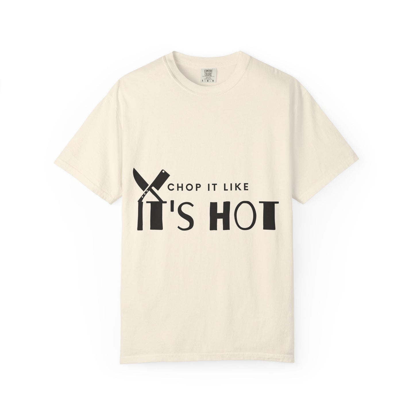 Chef T‑Shirt — "Chop It Like It's Hot" Funny Cooking Shirt