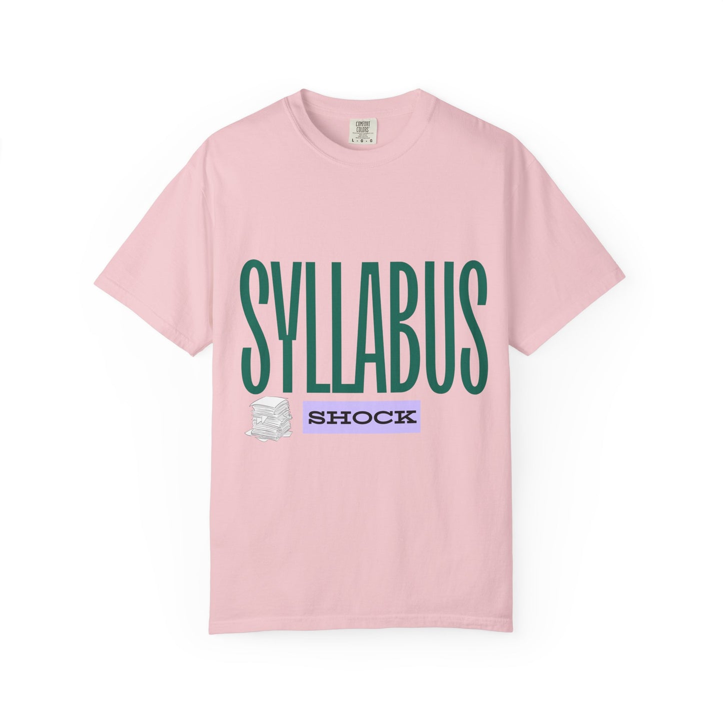 Syllabus Shock T-Shirt — Funny College Syllabus Tee for Students & Professors